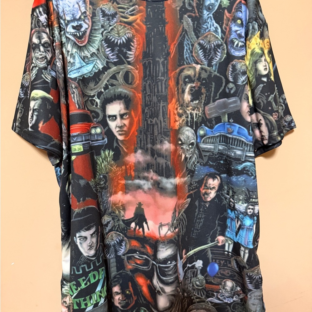 Custom Ultimate Mind of Stephen King 3D Graphic Print Shirt 2xl